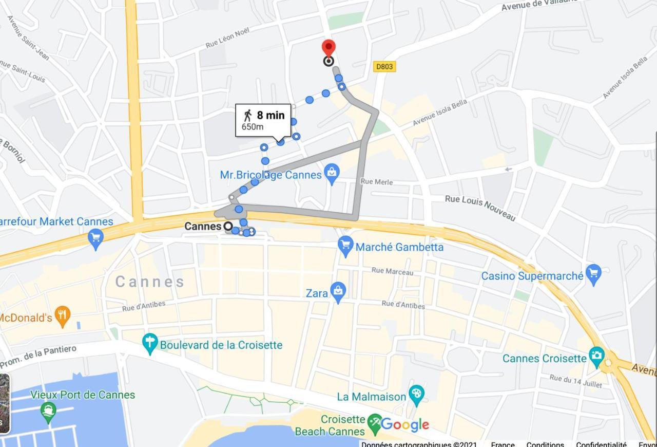 Superbe Appartement Idealement Situe A Cannes Exteriér fotografie